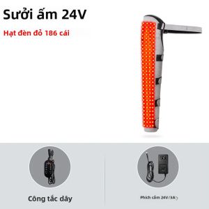 Đai Quấn Hông Và Chân Trị Liệu Ánh Sáng Đỏ Sưởi Ấm Bằng Điện Giảm Đau Cơ Đệm Trị Liệu Nhiệt Điện Giúp Giảm Căng Cơ