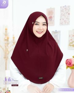 Daffi Hijab JULIA Instan series Non Pad Terbaru
