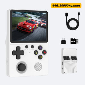 GB350 handheld game console supports TV output built-in 14 emulators for 2w+games and can listen to music