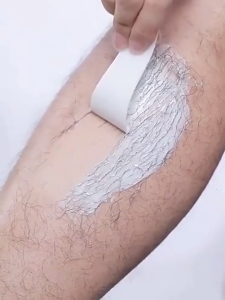 Organic soothing hair removal cream for quick full-body hair removal mens hair removal cream used to quickly remove hair from underarms legs and arms.