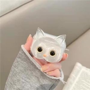 适用于1/2/pro/ Pro2 cute cartoon AirPods soft rubber Bluetooth headset  case Persian cat Winnie the Pooh case
