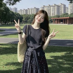 XUECAIQI | Korean Style Outfit Set
