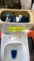 Crown Lynn Willington One Piece Water Closet Rimless Washdown S-Trap 250mm Come with PP Soft Close Seat Cover. 