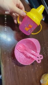 4 IN 1 Feeding Bowl and Feeding Set For Babies