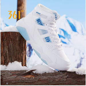 รองเท้าบวกผ้าฝ้ายกีฬาผู้ชายรองเท้าผ้าใบเทรนด์ย้อนยุคทน Shock Wear การดูดซึมลำลองข้อสูงถึง361องศา672346602BF