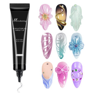 3D เจลเล็บเจลเหมาะสําหรับเล็บ DIY เล็บสําหรับจิตรกรรม & Mold & Sculpting และตกแต่งฮาโลวีน