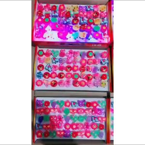 TAIYO Cincin Lampu Anak LED Karakter Ring Lamp Light Jari Finger Color Flash Beam Pesta Acara Party