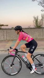 Áo nữ đi xe đạp ngắn tay DAISY 2024  Monton chính hãng