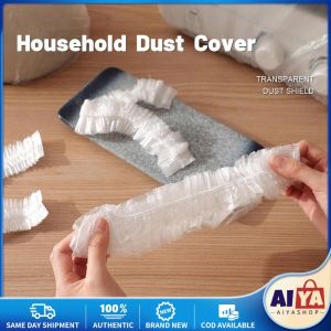 ★Same Day Shipping★ 10pcs Furniture Plastic Cover Dust-proof Disposable Thicken Upgrade Drop Cloth for Electric Cooker Oven Electric Fan Plastic Cover