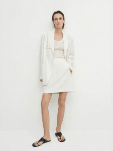 edition | Short A-Line Linen Skirt Summer