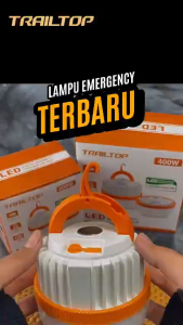 Lampu Camping LED Lampu Emergency Super Terang Tahan 6-8 Jam Charger Type-C
