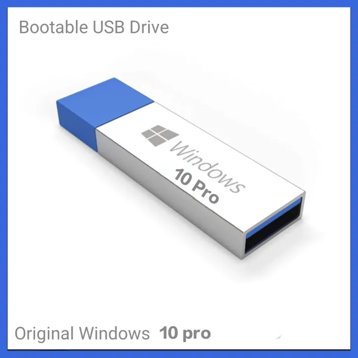 [Ready to stock] Windows10 pro Bootable Usb Falsh drive Original ...
