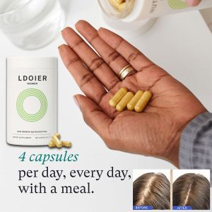 Vegetarian Hair Growth Capsules for Women Provides Healthy Hair Care