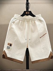 Quần Short Nam Mùa Hè Mỏng Rộng Rãi Thể Thao Nhanh Khô Quần Dài Năm Điểm Thời Trang Ngoài Trời Quần Dài Thường Ngày