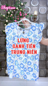 [HCM] Đồ bộ tole trung niên bộ lanh mặc nhà quần lửng tole 2 da cao cấp SHOP5SAO (53-75kg)