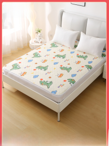 Bedspread Urine Pad Kids Baby Waterproof Mattress Protector Washable Pure Cotton Breathable Double-Sided Whole Bed Large Size Anti-Urine Bed Sheets