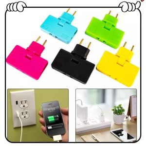 3in1 Power Socket Plug in Stop kontak Steker Lipat Colokan Steker Lipat