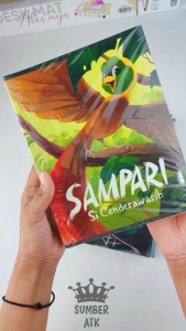 BUKU TULIS BOXY 34 Lembar BT-1621-38SPR SAMPARI Si Cenderawasih Catatan Bergaris Ruled Notebook