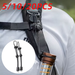 Backpack Walking Stick Holder Trekking Camping Lamp Hiking Pole Fixing Tie Cord Rope Outdoor Small Tools for Camping Mountain