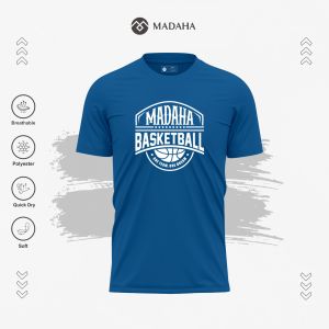 Madaha Kaos Baju Dry fit Jersey Olahraga Basket Basketball One Team One Dream