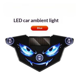 Youyuepin xe hơi phổ thông Đèn thân xe năng lượng mặt trời và sạc USB 18 hạt núm hút cao su cài đặt không dây cần thiết không thấm nước bên ngoài chiếu sáng nội thất phụ kiện mới ma quỷ đèn