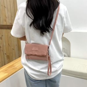 Tas Handphone Wanita Korea Pastel - Sling Bag Mini Cewek Multifungsi - Tas Selempang Kecil Perempuan