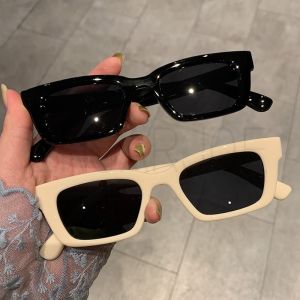 Retro Y2K Style Small Square Sunglasses Women Cat Eye Sunglasses Fashion Goggles Men Punk Sports Sun Glasses