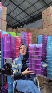 [ CALISTA ] TOPLES PLASTIK CALISTA MAWAR SET FOOD CONTAINER PREP KULKAS SET TEMPAT PENYIMPANAN MAKANAN BUAH SAYUR DI KULKAS SET