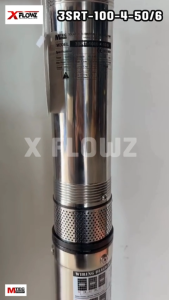 ปั๊มน้ำบาดาล โซล่าเซลล์ รุ่น 3SRT-100-4-50/6 DC72V 1000W ท่อ1.2 นิ้ว 6 ใบพัด สำหรับบ่อบาดาล 3 นิ้ว MTEC
