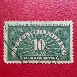 Koleksi Prangko kuno USA lawas 10 Cents Special Handling 1925-1929 USED