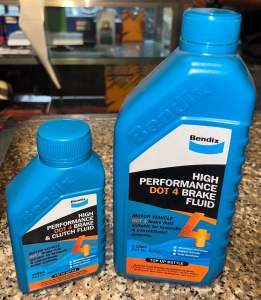 BENDIX DOT 4 BRAKE FLUID (READY TO USE)