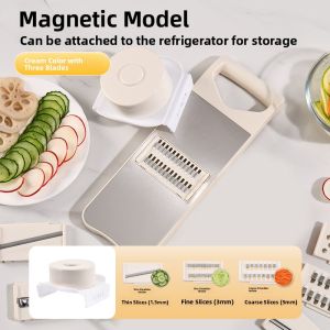 Kitchen Vegetable Slicer Tool Multi-Function Home Use Potato Thread Cucumber Peeler Cutter Slice Machine Easy to Clean