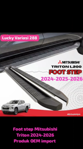 Footstep Foot Step Pijakan Kaki Samping Triton Terbaru 2024 2025 2026Up Produk Import OEM Harga Sepasang