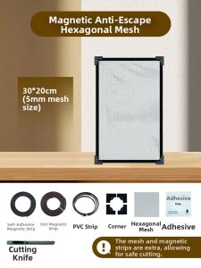 Yee | Jump-Proof Invisible Magnetic Fish Tank Cover Net