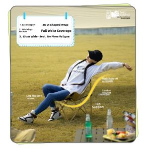 MONLEYTA | Folding Camping Chair with Backrest