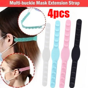 1/4pcs Adjustable Anti-slip Silicone Mask Ear Grips Extension Hook Masks Buckle Holder for Sports Outdoor Activities Comfortable