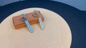 Thẻ Số Điện Thoại Đính Đá Kim Cương Nổi Bật Gắn Móc Treo Chìa Khóa Xe Hơi