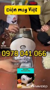 Máy thái cải bắp máy thái rau tiện lợi chạy điện