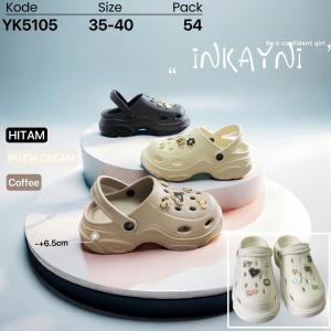 Sandal Baim Inkayni Dewasa perempuan ukuran 35/40 Bahan EVA anti SLIP/Sandal Wanita Kekinian
