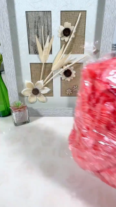 Table Cloth Round Table Cloth Waterproof Oil Proof Drawstring Plastic Table Multifunctional Elastic Red Table Cloth For Home Party Restaurant Banquet 桌布 一次性桌布