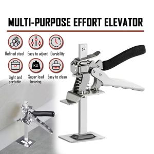 Practical stainless steel tile Leveling System Precision Tile Height Adjuster Positioner Tile Tool Construction tool Tile lift Positioner Tile tool Tile top thickened single column stainless steel tile top