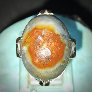 akik Wonosobo motif mata dewa natural alami