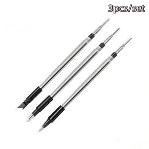 EELHOE | 3Pcs 5V USB Soldering Iron Tips Anti-Corrosion for Portable Battery Soldering Pens Phone Motherboard Repair Work