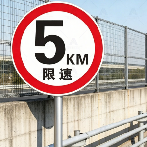 RUIKELAIXIANG | Reflective Speed Limit Sign 5km