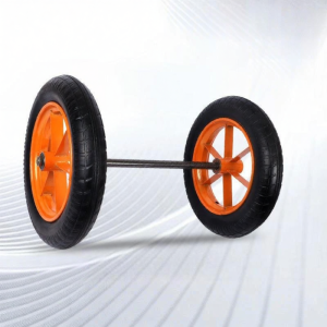 Solid Integral Puncture-Proof Rubber Wheel