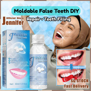 💥SG stock💥 Moldable false teeth replacement / Dentures teeth glue / Fake teeth / Temporary tooth filling / Denture adhesive / Tooth repair glue / 假牙粘合剂
