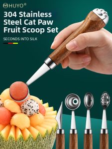 HUYO | 304 Stainless Steel Ball Scoop And Fruit Carving Set
