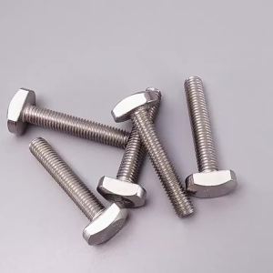 304 Stainless Steel GB37 T Shape Slot Bolts Corrosion Resistant Mold Clamping T-Bolts For Punch Machine Worktable M10 M12 1-2Pc