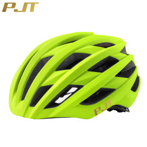 PJT Cycling Helmet Man Women LED Light Helmet Road Mountain Bike Helmet Ultra light Rechargeable  Bicycle Helmet