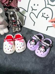 LOBER รองเท้าแตะคุโรมิ รองเท้าแตะเด็กผู้หญิง รองเท้าแตะชายหาดสำหรับเด็ก รองเท้าแตะเด็ก รองเท้าเจ้าหญิง